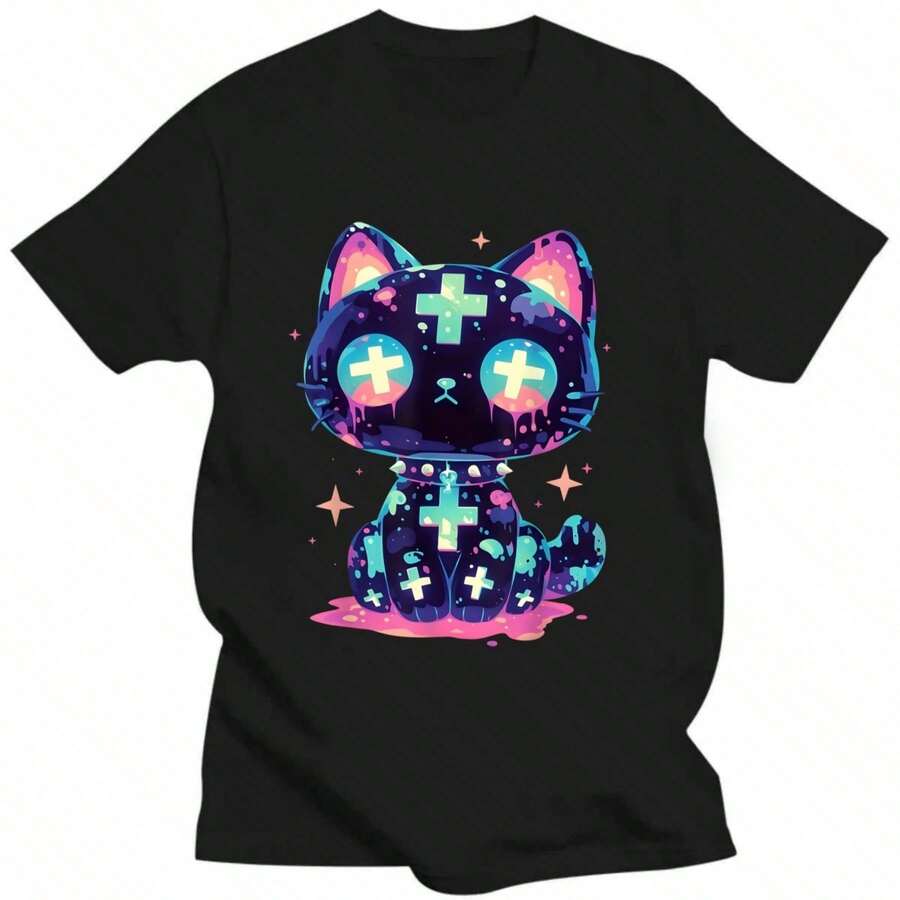 Women's T-Shirt For Happy Mother's Day - 黑色 7 - 查看 1