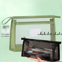 A4 Double Zipper File Bag, Transparent Front For Easy Identification, Perfect Gift For Easter, St. Patrick's Day, Mother's Day, Father's Day And Graduation Season - A - View 13