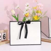 2/1pc Small Paper Gift Bags, Handheld Party Gift Bags, Birthday Wedding Celebration Multi-Functional Tote Bags Gift Packaging - Gift Bags - View 6