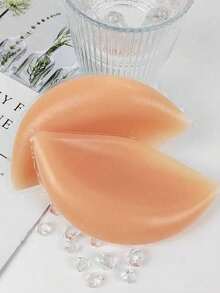 2pcs Ultra Soft Silicone Breast Pads, Breast Enhancement Gel, Breast Lift, Non-Slip Adhesive Lift Pads. Bikini Straps, Seamless Underwear Lift, Comfortable Soft Women's Underwear Accessories. - Multicolor - View 10