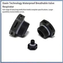 50PCS Pack Car Spotlight Outdoor Lighting LED Light Heat Dissipation Waterproof Breathable Valve Accessory Model M12*1.5 Outdoor Lighting Heat Dissipation Breather Various Outdoor Light Heat Dissipation Exhaust Valve Thread Diameter 1.2cm Bi-Directional Air Intake And Outlet Heat Sink - A - View 6