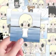 Bộ sticker dán trang trí DIY Wild Autumn cho nữ, phong cách vintage anime Hàn Quốc, hình cô gái hoạt hình dễ thương, chữa lành - Nhiều màu - Xem 7