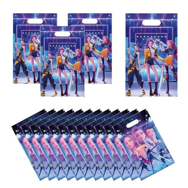 Hasbro 30pcs K-Pop Gift Bags, Birthday Party Supplies Decorations,Birthday Party Decoration,Birthday Party Candy Bag