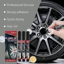 Marcador de aceite para neumáticos de coche Homonth, pintura para neumáticos de coche, graffiti, pintura, marcador de coche DIY genial 1SNW - A - Ver 3