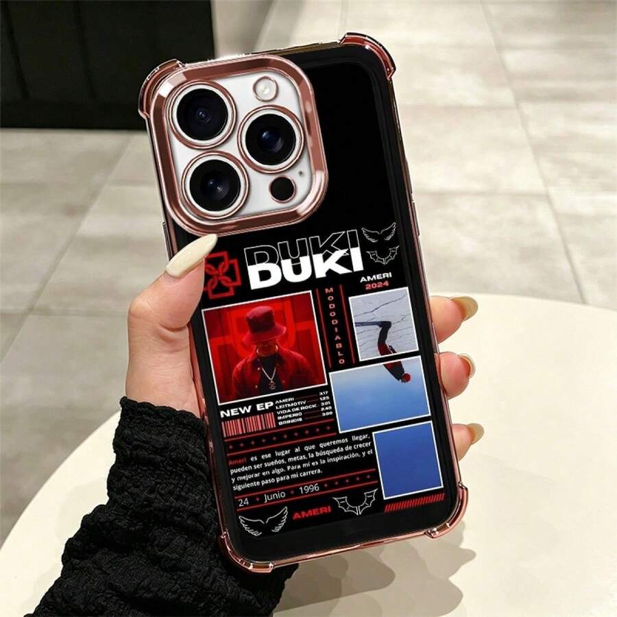 Ducky Modern Design Cell Phone Case With Full Drop Protection And Features, Suitable For Multiple Mobile Models Such As Series 5 Up To 17 Pro Including Plus, Pro, Pro And 16e, A And S Series With A03, A04, A04e, A05, A06, A12, A15, A22, A32, A34, A35, A54, A55, S23, S24 Ultra, Moto G52, G54, G84, C40, C65, M5s, M6 Pro 4G, X5, Pro And 9A, A3, Note 11 4G, Comfortable And Durable Case For Everyday Personal Use - 多色5 - 查看 1