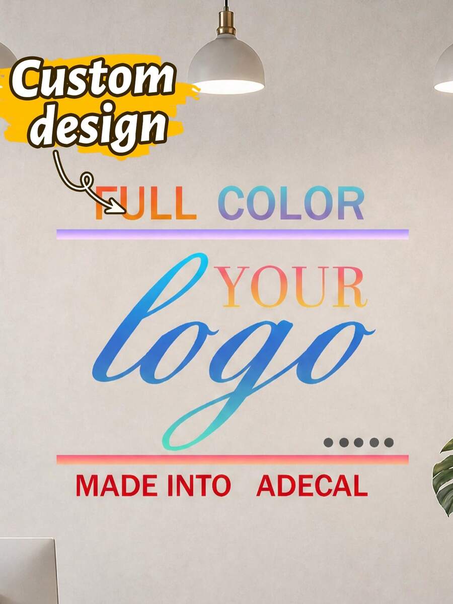 1/2 buah Banner Teks Kustom, Dekorasi Bendera Taman yang Dipersonalisasi, Banner Logo Kustom, Hadiah Pesta Perayaan Kustom yang Unik, Dekorasi Banner Teks/Foto yang Dapat Disesuaikan - Gaya A - View 1