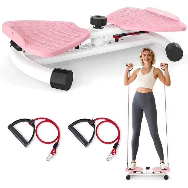 Waist  Ab With 300 Lbs Weight Capacity Anti-Slip Twist Board Noiseless Home Gym Exercise Equipment Women Men