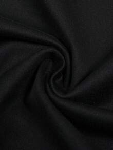 Plus Size T-Shirts - 黑色 - 查看 3