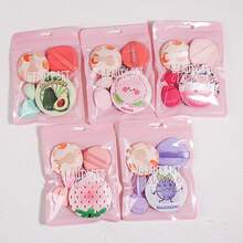 5pcs Thickened Marshmallow Powder Puff Set, Dry & Wet Dual Use, Non-Absorbent For Powder, Foundation And Cushion, Makeup Tools Suitable For All Skin Types - Multicolor - View 5