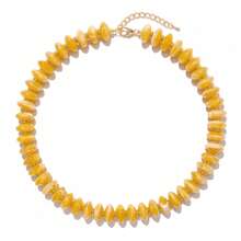 Collar de cuentas acrílicas de colores para mujer, collar personalizado, collar de playa; accesorios de joyería hechos a mano con cuentas para vacaciones - Multicolor - Ver 20
