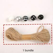 1 Bundle Thick Natural Jute Rope 196.85 Inches - Handmade Packaging Rope, Suitable For Plant Support, Weaving, Gardening And Handicrafts, Garden Binding Knots, Compatible With Valentine's Day Gift Wrapping - A - View 6
