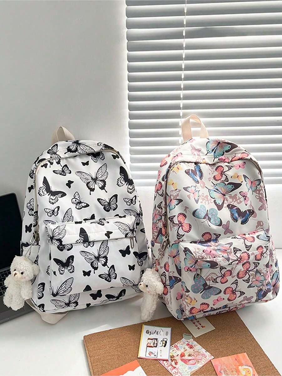 Mochila de mujer, mochila de viaje de gran capacidad para mujer, mochila para ir al trabajo y a clase, bolso de ordenador de moda, bolsa de viaje de negocios de corta distancia, mochila de v - Oro rosa - Ver 1