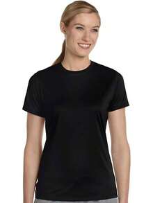 Camiseta de manga corta Cool DRI Performance para mujer de Hanes - Blanco - Ver 1