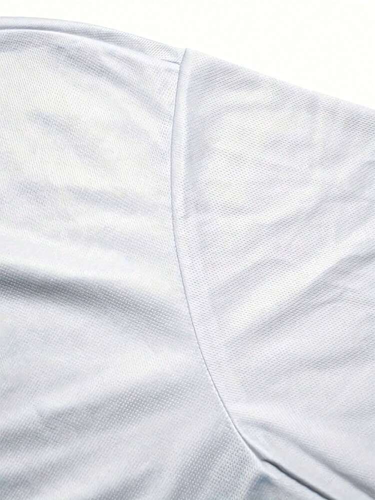 Men's Casual Short-Sleeve T-Shirt, Vintage And Original Style, Perfect For Summer - White - View 4