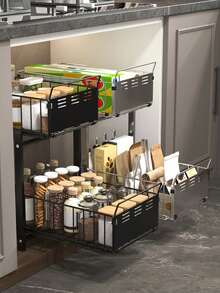 Slide Out Organizer - Black - View 3