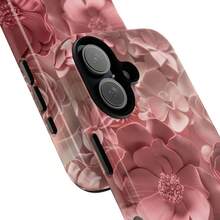 Funda de teléfono con diseño floral rosa: Diseño de flores 3D simuladas para iPhone, HONOR, , OPPO - Multicolor - Ver 4