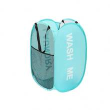 Collapsible Laundry Basket Large Capacity Dirty Clothes Bin Household Foldable Storage Container Portable Organizer For Bedroom Bathroom Dorm Room Organization Solution - View 11