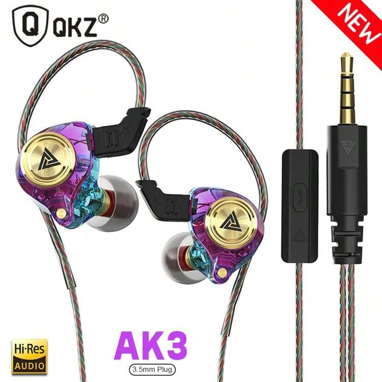 Original QKZ AK6 Pro EDX Pro 1DD ダイナミックドライバー HIFI