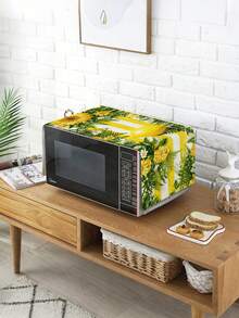 1 buah, Gaya Musim Panas, Taplak Meja Musim Panas yang Menyegarkan, Motif Garis Lemon, Tersedia Berbagai Ukuran, Dekorasi Pintu Masuk, Penutup Debu Microwave, Cocok untuk Dekorasi Meja Makan Dapur, Dekorasi Pesta, Dekorasi Meja Makan, Penataan Meja Makan, Dekorasi Rumah - Kuning - View 5