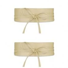 Women Summer Dress Belt - Wide Waist Tie With Bow Halloween Summer, School Fall, Autumn, Halloween - Multicolor - View 27