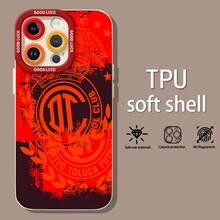 Funda para teléfono con el logo del Toluca FC, compatible con Samsung, Apple, VIVO, OPPO,  y Honor. Fabricada en TPU, protege eficazmente tu teléfono de golpes y caídas. - Blanco - Ver 1