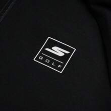 Skechers 连帽针织外套/夹克，男女通用健身房运动服 P225U133-03K8 - 煙黑色 - 查看 6