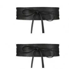 Women Summer Dress Belt - Wide Waist Tie With Bow Halloween Summer, School Fall, Autumn, Halloween - Multicolor - View 30