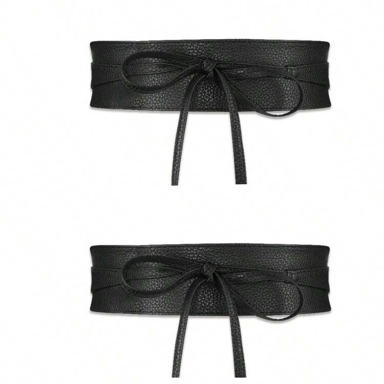 Women Summer Dress Belt - Wide Waist Tie With Bow Halloween Summer, School Fall, Autumn, Halloween - Multicolor - View 29