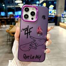 Funda para teléfono: Que La Mif P-PNL, funda para teléfono con diseño de corazón estilo Hip Hop francés, adecuada para iPhone 17 17e 16e 16 15 14 13 12 11 Mini Pro Max Air X XR XSMAX 8 7 Plus, cubierta trasera mate anticaída. - Color mixto 1 - Ver 1