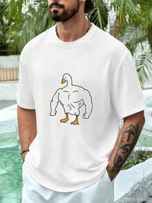 T-shirts för män - Vitt - Visa 1