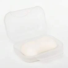 1PC Flip-Top Transparent Plastic Soap Box, Durable And Shatter-Resistant, Dust-Proof And Water-Resistant, Compact And Portable, Suitable For Home Bathroom, Business Travel, Camping, Keeps Soap Clean And Organized, Also Suitable For Homestay And Hotel Supplies - Transparent - View 2