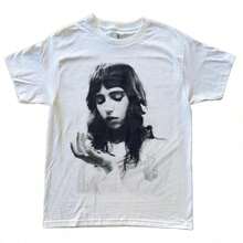 Camiseta Clairo Jumbo Print - Camiseta Gráfica Unisex 100% Algodón - Blanco - Ver 1