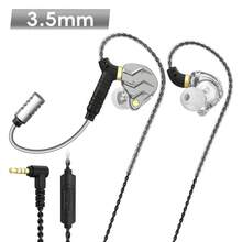 KZ 15D Ultra-Low Bass In-Ear Kopfhörer mit integriertem Mikrofon, 3,5mm AUX/Type-C Digitalchip, neue In-Ear Gaming Kopfhörer mit Metall-Ohrhörern, geeignet für Videospiele und Live-Streaming-Audio auf der Bühne - Übersicht 11