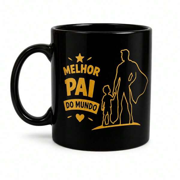 10 Caneca Dia Dos Pais  Melhor Pai Lembrancinha Plástica