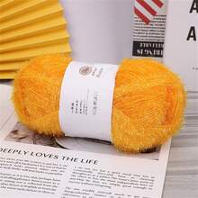 50g Glass Fiber Yarn DIY Shiny Metallic Gold Yarn For Knitting Dishcloths, Handmade Bags, Dolls And Decoration - 50g Glass Fiber - View 17