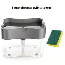 Automatic Dishwasher Detergent Dispenser With Detergent And Cleaning Pad - Compact Kitchen Cleaning Tool, Easy To Clean Design, Efficient Cleaning, Suitable For Home Cooks, Durable Plastic, No Extra Items Needed, Dishwasher Accessory, Modern Kitchen Supplies - Dish Soap Dispenser - View 10