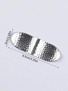 Vintage Snake Print Oval Chopstick Holder, Metal Cutlery Tray, Suitable For Banquet, Holiday Party Table Decoration - Multicolor - View 3