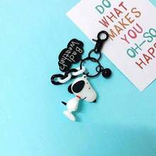 1pc Charlie Snoopy Cute Personalized Creative Cartoon Bag Charm, Suitable As Small Gift For Fans, Family And Friends [Random Style] - Multicolor - View 3