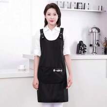 1pc Multifunctional Waterproof & Oil-Proof Apron, Cute Cartoon Print Kitchen Apron With Adjustable Shoulder Straps And Pockets, Breathable Lining Work Apron, Suitable For Cooking, Grilling, Gardening, Coffee Shop - Multicolor - View 14