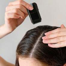 Tinte Para Cabello Con Peine  y Práctico Para Retoques Rápidos, Touch Up Comb 2 en 1 Coreano, Barra Portátil Para Retocar El Color Del Cabello Con Peine Para Mujeres y Hombres (Negro) - Negro - Ver 6