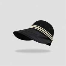 1pc Women's Wide Brim Foldable Sun Hat, Suitable For Outdoor Activities, Beach, Travel And Summer Golf - Easy To Carry, Ideal Summer Gift (Multiple Colors Available) - Multicolor - View 12