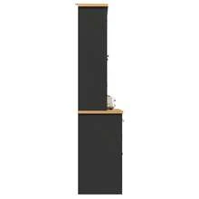 Multi-Purpose Highboard For Home With Tip-Over Protection, Stand Cabinet For Kitchen And Living - Black - View 11