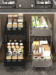 Slide Out Organizer - Black - View 4