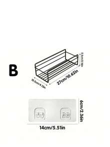 1 pieza Estante de baño, organizador de ducha, estante de almacenamiento triangular sin taladro para baño y cocina, estante de almacenamiento de baño sin taladro, adecuado para almacenar champú, jabón y cosméticos. - Estantes - Ver 10