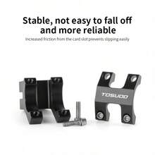 TOSUOD Ultra-Light Aluminum Alloy Bicycle Stem Riser, Universal Adjustable Height Stem For Mountain And Road Bikes, High-Strength Stable Short Stem To Optimize Riding Posture, Reduce Wrist, Shoulder And Neck Pressure, Outdoor Off-Road Daily Commute Long-Distance Cycling Bike Modification Height Increase Equipment - Multicolor - View 9