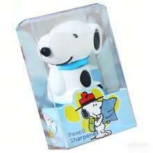 1pc Snoopy Plush Cartoon Pencil Sharpener, Cute Design, Manual Mini Pencil Sharpener, Stationery Gift Prize, New Year Gift, Valentine's Day Gift, Easter Gift [Random Style] - Multicolor - View 7
