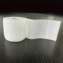 1.97 X 177.17 Inch White Sports Tape - Elastic Self-Adhesive, - White - View 3