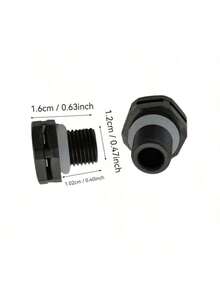 50PCS Pack Car Spotlight Outdoor Lighting LED Light Heat Dissipation Waterproof Breathable Valve Accessory Model M12*1.5 Outdoor Lighting Heat Dissipation Breather Various Outdoor Light Heat Dissipation Exhaust Valve Thread Diameter 1.2cm Bi-Directional Air Intake And Outlet Heat Sink - A - View 4