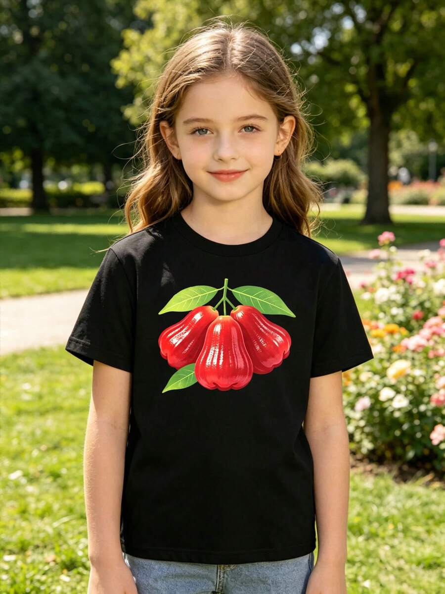 Children's Clothing, Girls' Outfits, Girls' Sets, Women's Outfits, Boys' Outfits, Girls' Clothing, Tops For Teenagers, Girls' Clothing, Blouses For Girls, Blouses For Young Women - 黑色 - 查看 1