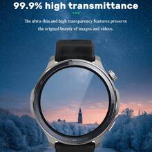 Bildschirmschutzfolie für Balance2/1, 5 Stücke/Packung, aus weicher TPU-Folie (kein Glas), glatte Haptik, hochauflösend transparent, vollständige Bildschirmabdeckung, geeignet für Huami Watch Bildschirmzubehör - 5 Stück für Amazfit Balance2 - Übersicht 6